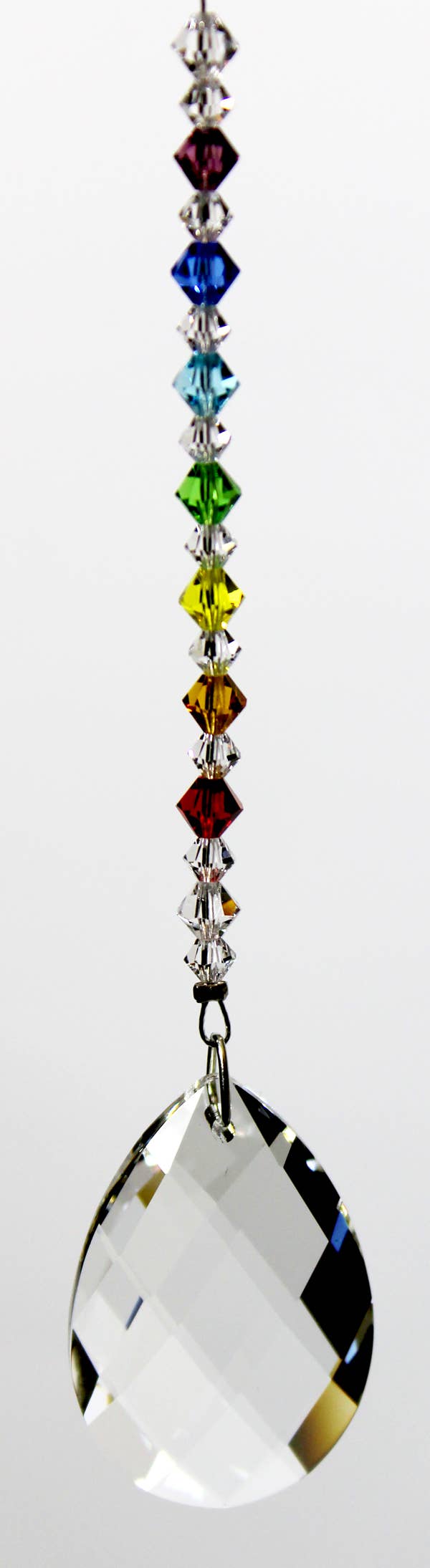 30 pc. Rainbow/Chakra Suncatcher Asst with Tree Display
