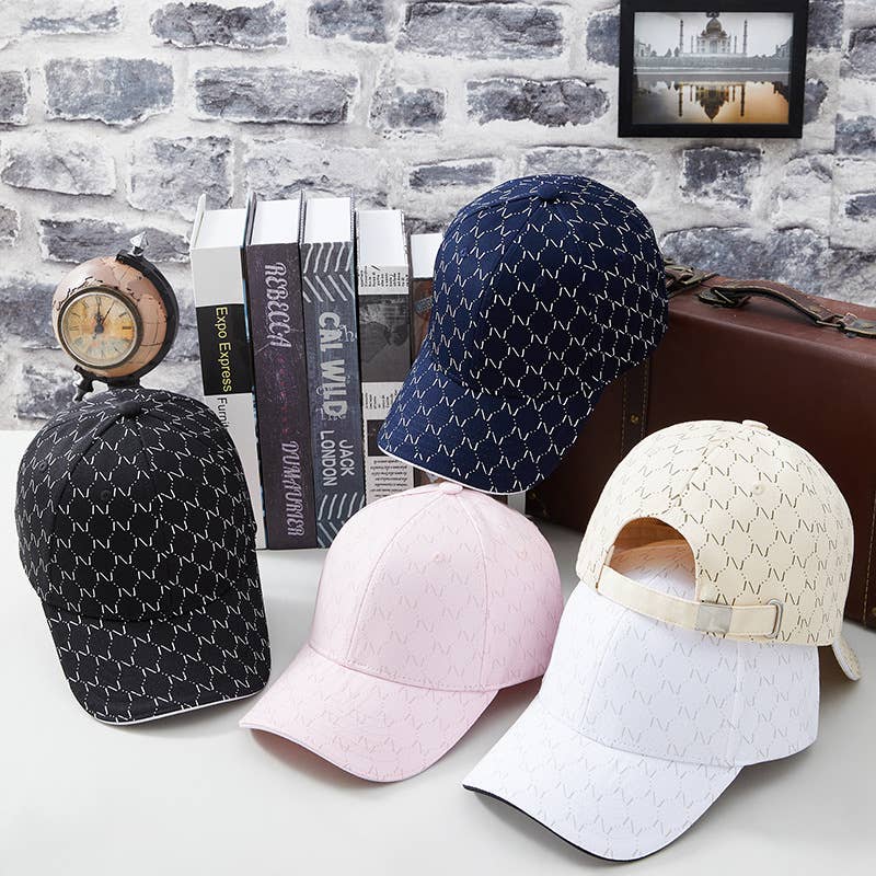 Casual Geometric Print Baseball Cap