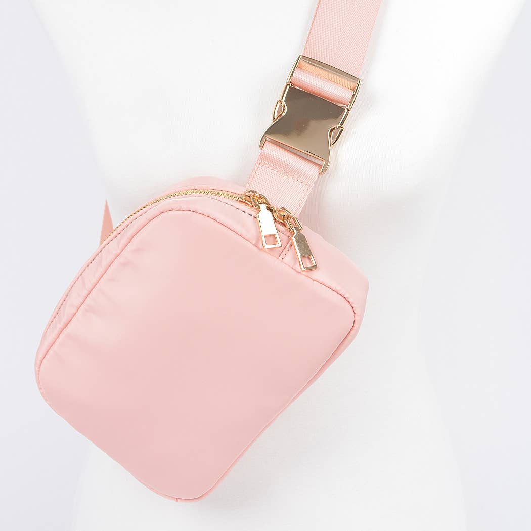 Nylon Zip Fanny Pack