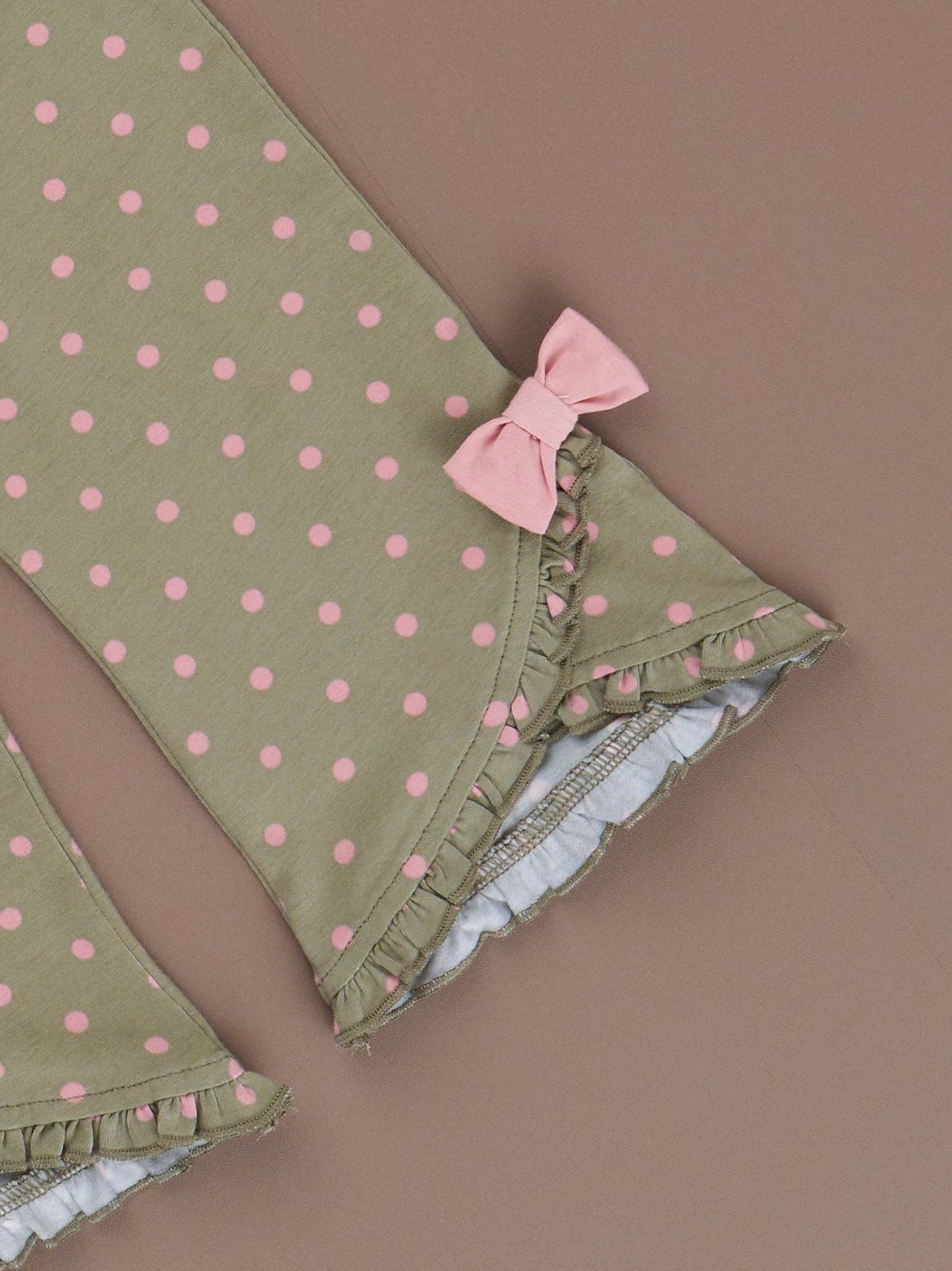 Bloomberry Fields Ruffle Trim Outfit