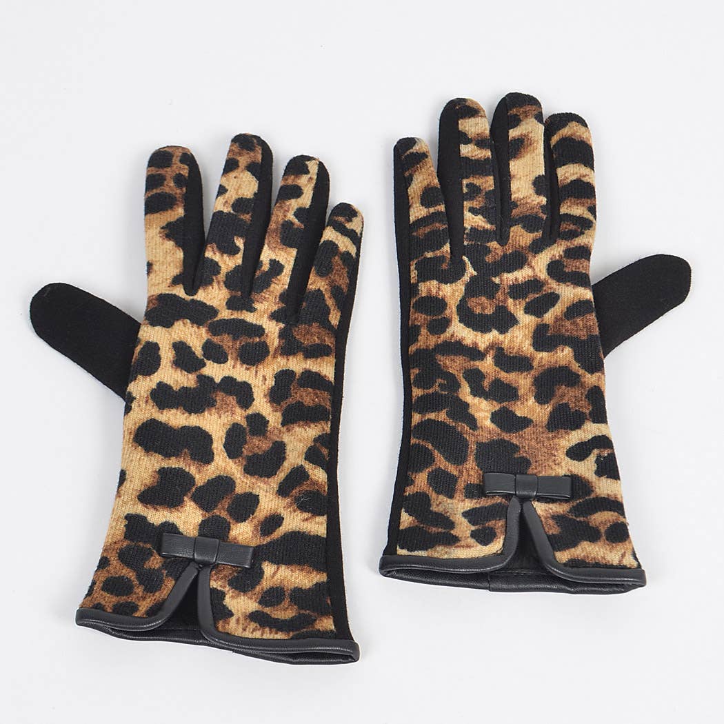 Plaid Pattern Gloves