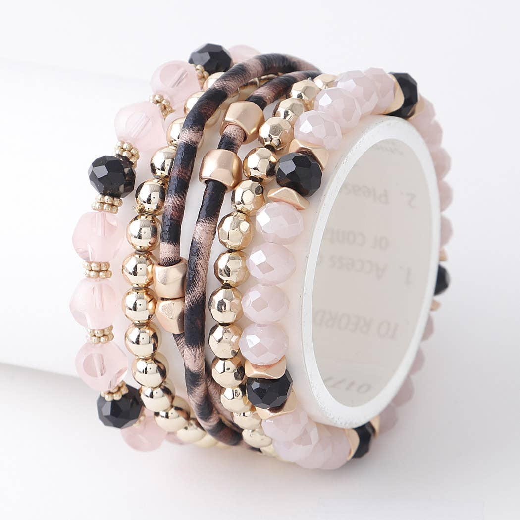 Multi Bead N Crystal Bracelets