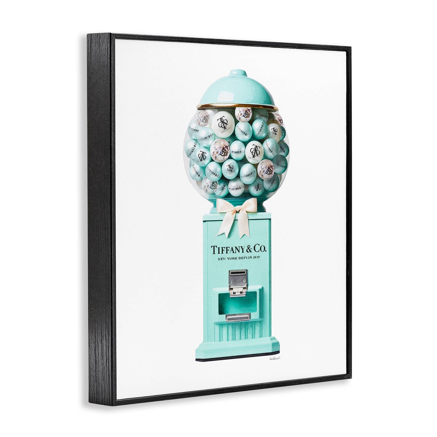 Turquoise Fashion Candy - Framed Wall Art