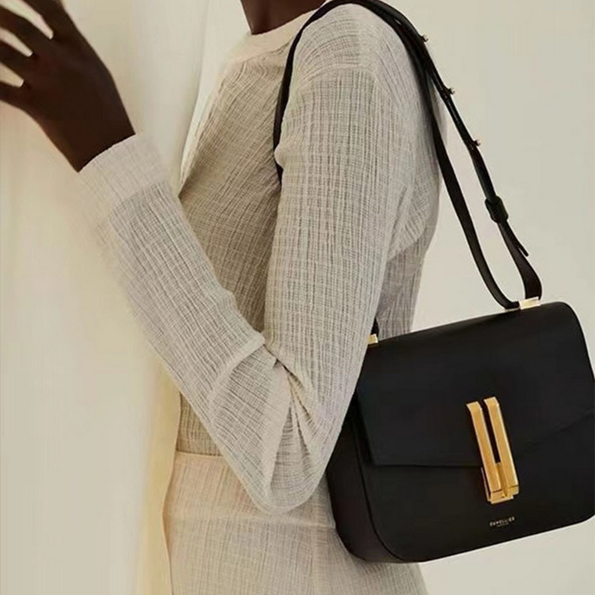 Trendy Tofu Bag – Small Flap Shoulder Handbag_CWAB5327