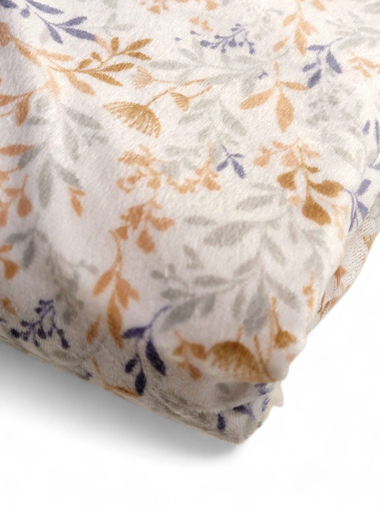 30" x 40" Floral Sherpa Baby Blanket with Hanger