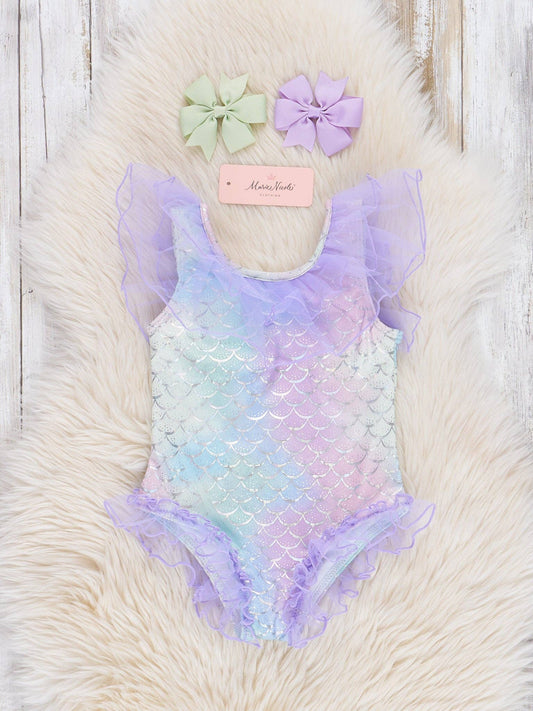 Mermaid Scales Tulle Swimsuit