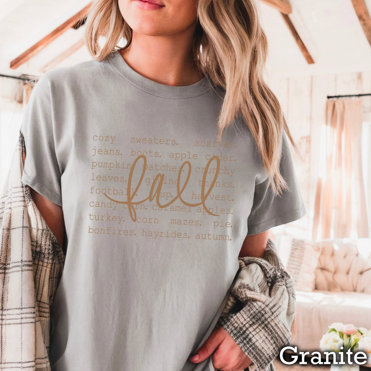 Fall Things  Graphic Shirt