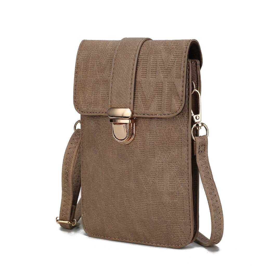 MKF Collection Ulla Signature XL Phone Wallet Crossbody by M