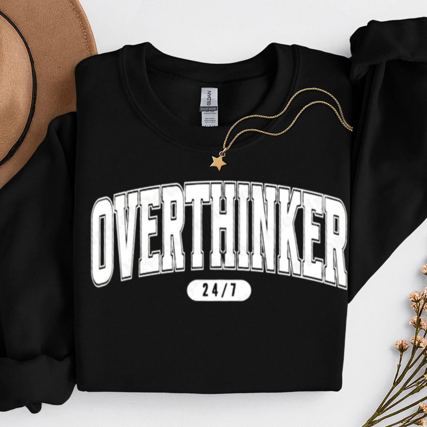 Overthinker 24/7 Graphic Sweater