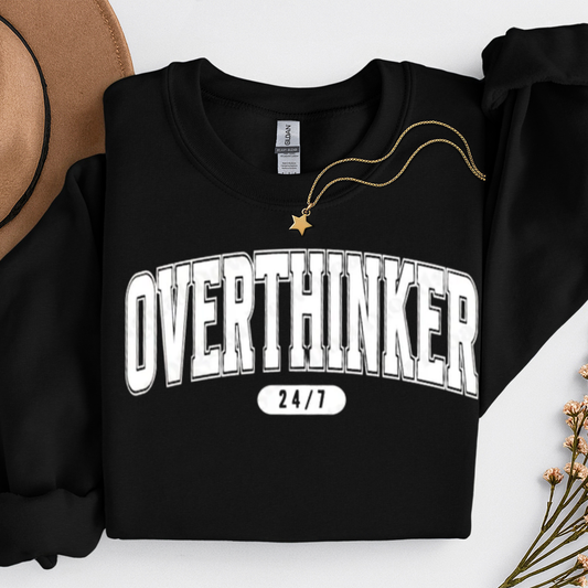 Overthinker 24/7 Graphic Sweater
