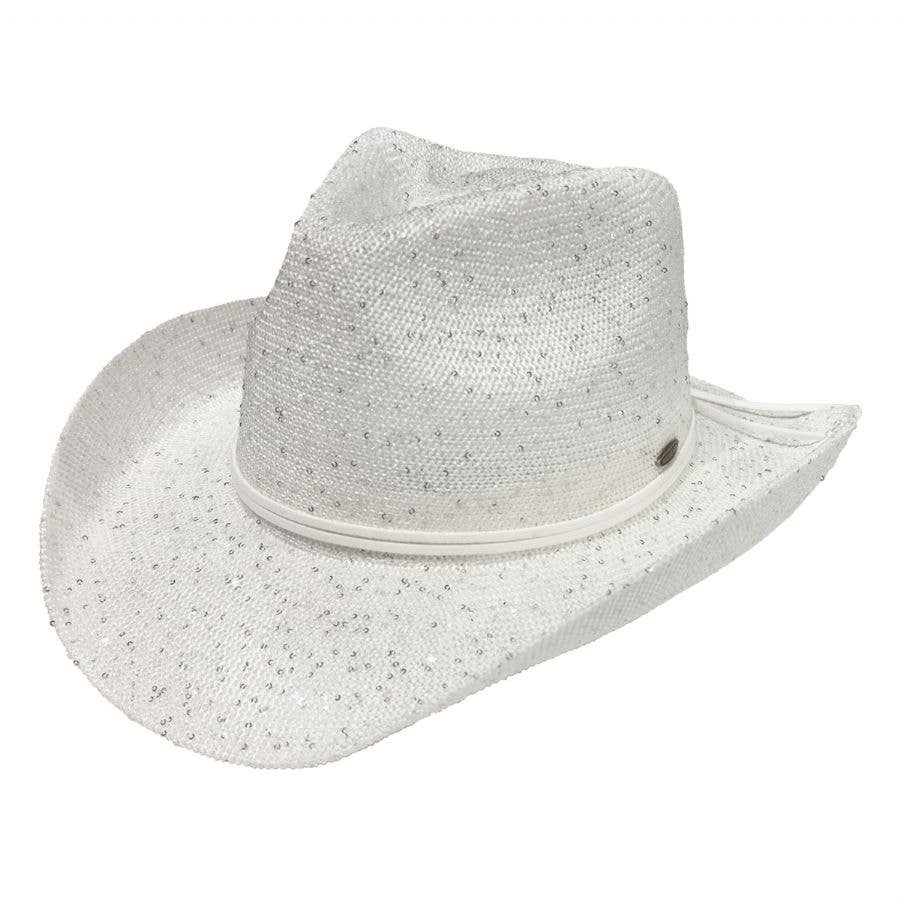 CC SEQUIN COWBOY HAT, CBC 03