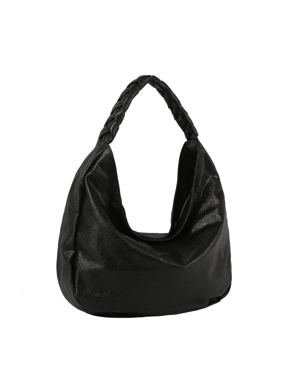 Fashionable sparkling hobo shoulder bag