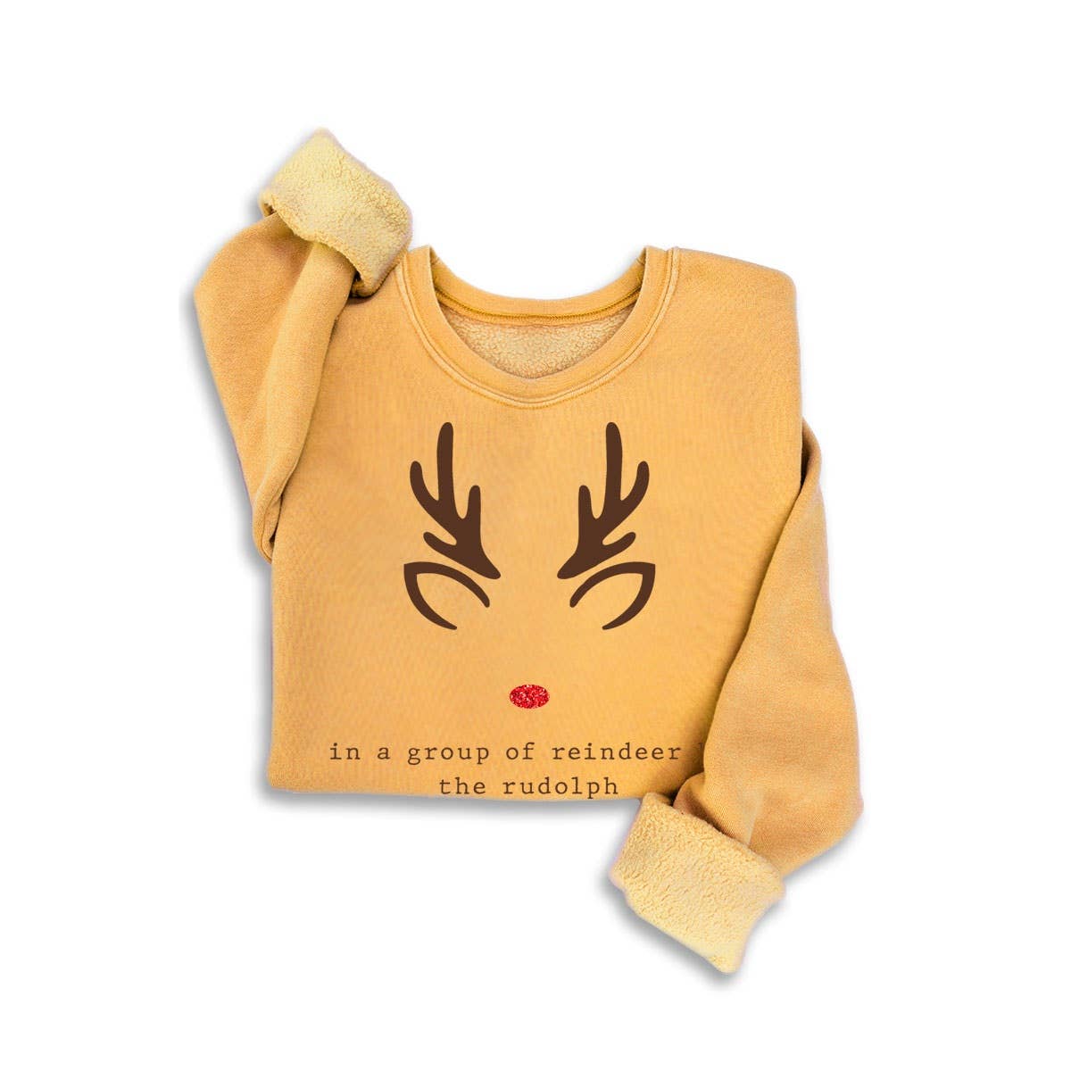 RUDOLPH GLITTER MINERAL SWEATSHIRTS