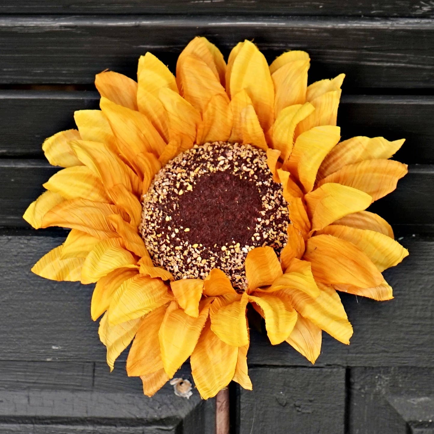 ISB67271- 22" Single Wrinkled Sunflower-YE