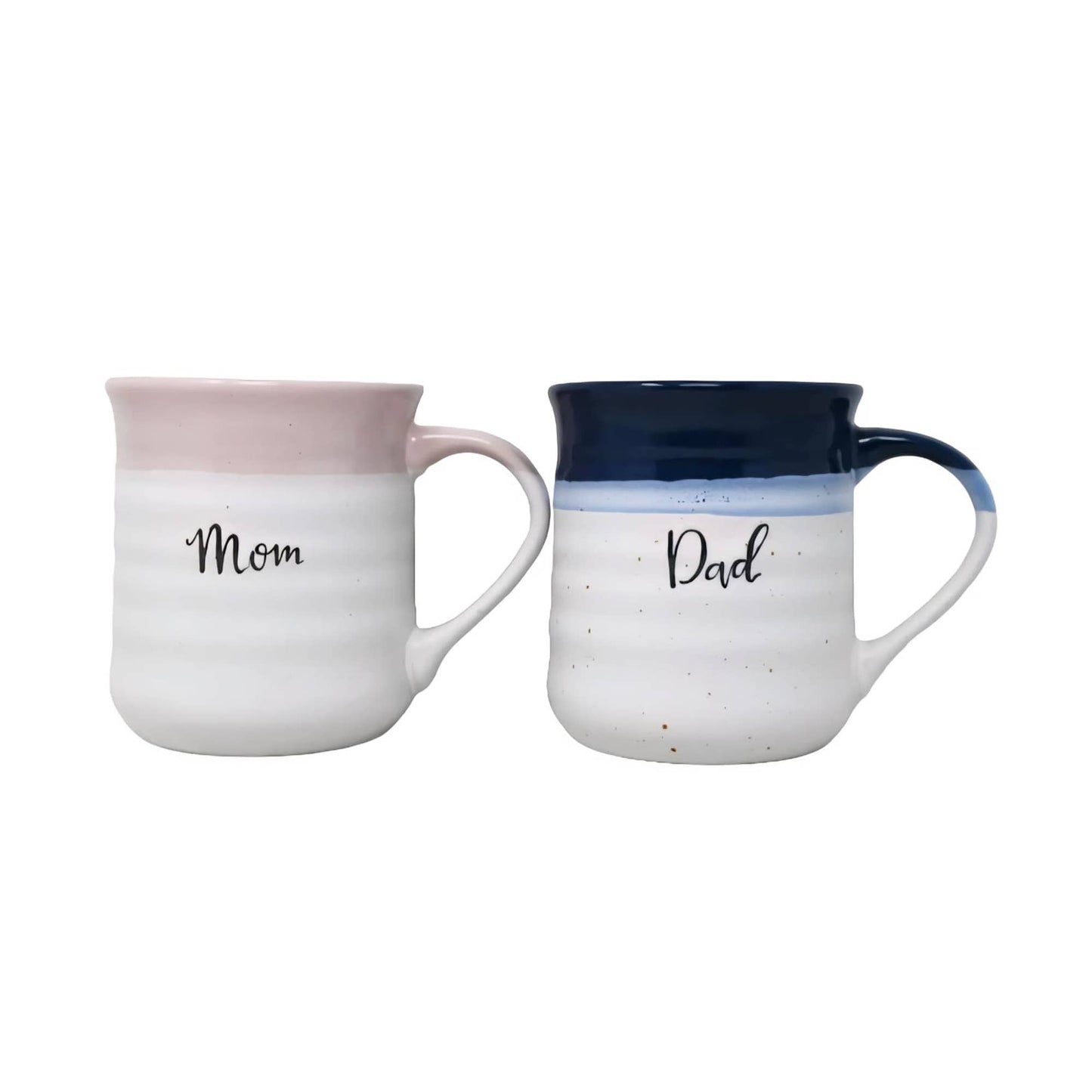 2pc Mom & Dad Ceramic Mug Set – 20oz