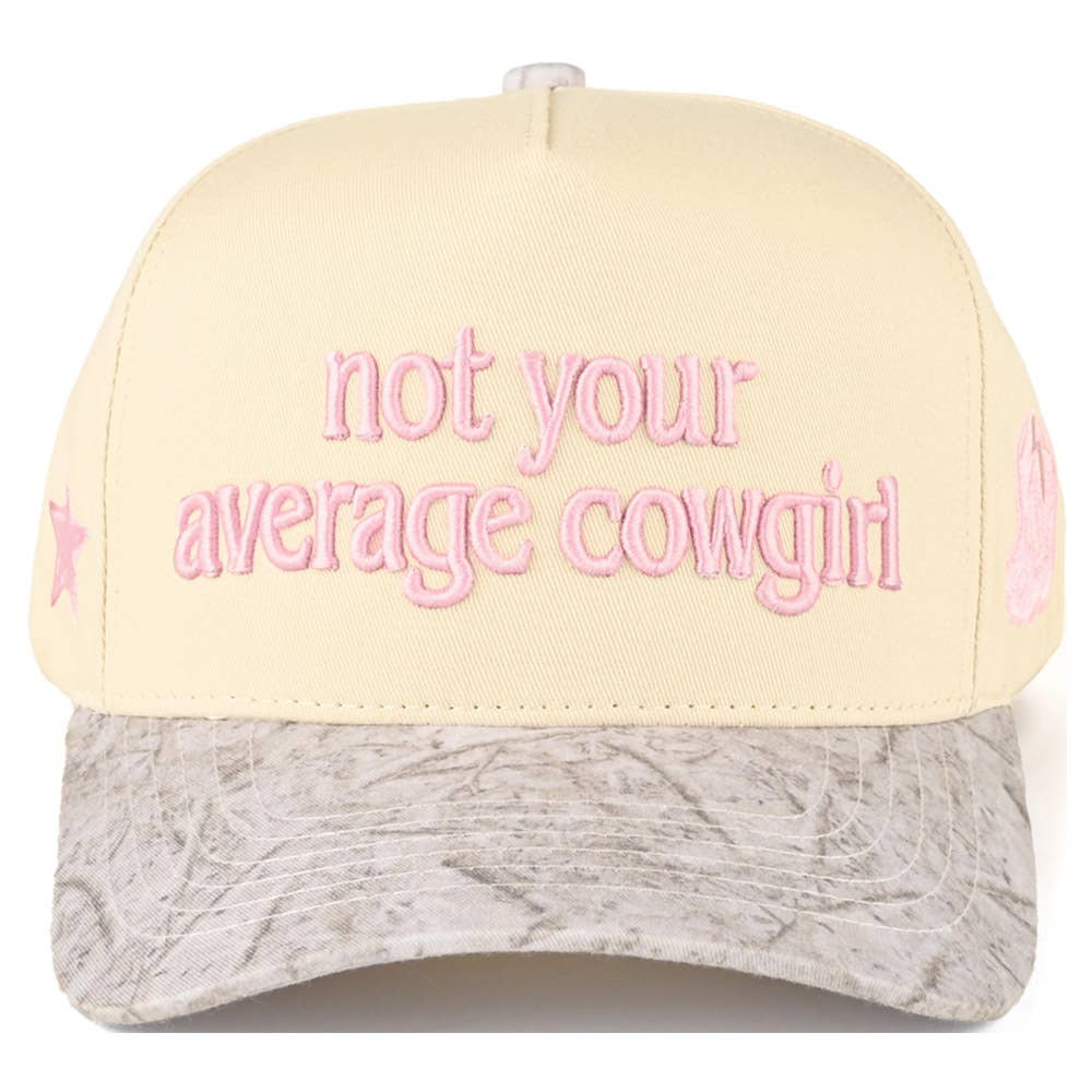CC NOT YOUR AVERAGE COWGIRL TRUCKER, TCM 0063 1