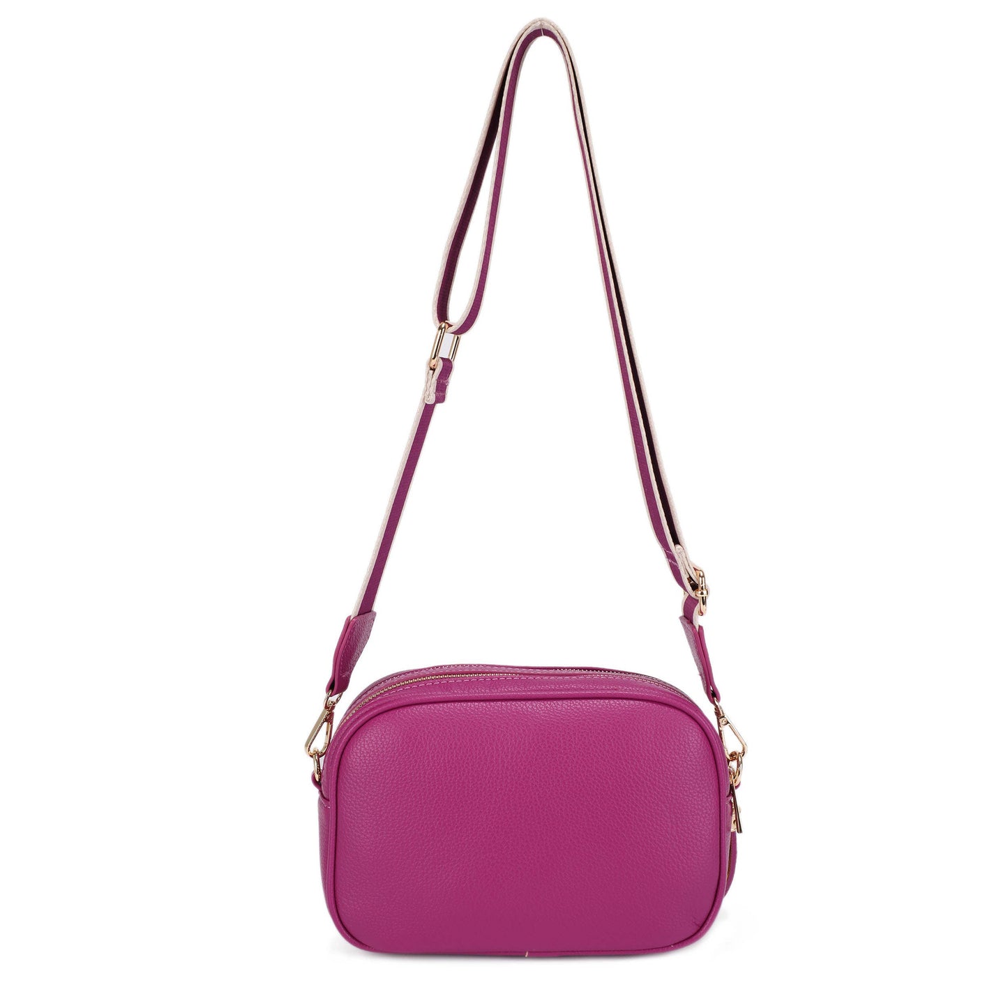 Yanira Double Compartment Crossbody Bag With Tassle