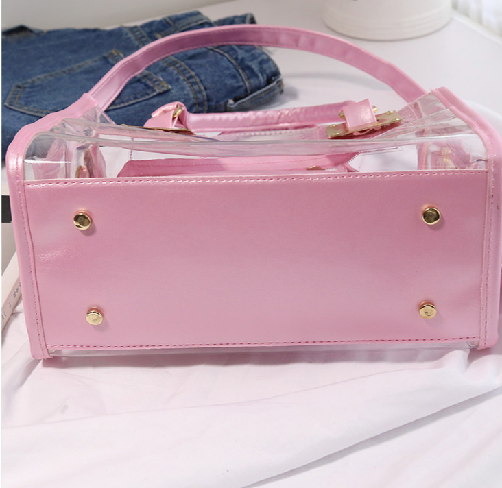 Clear Stadium Bag PVC Handbag Crossbody