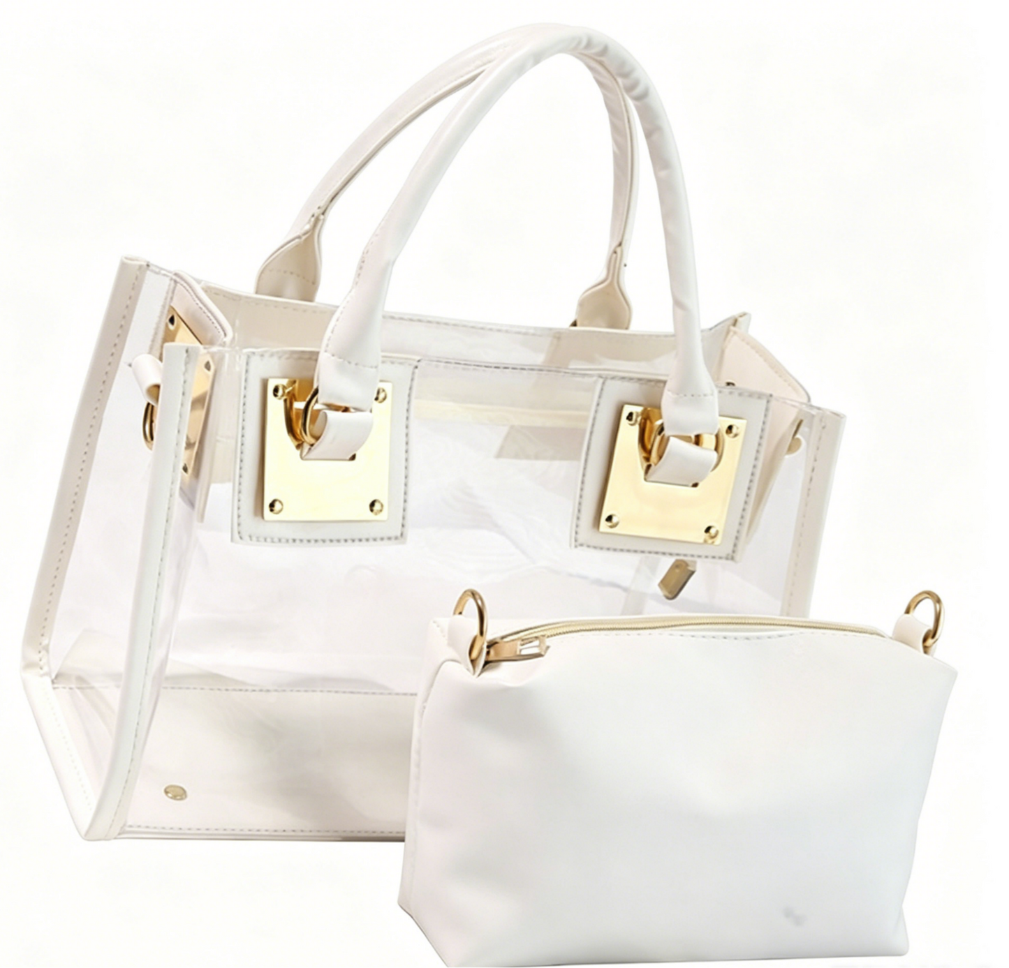 Clear Stadium Bag PVC Handbag Crossbody