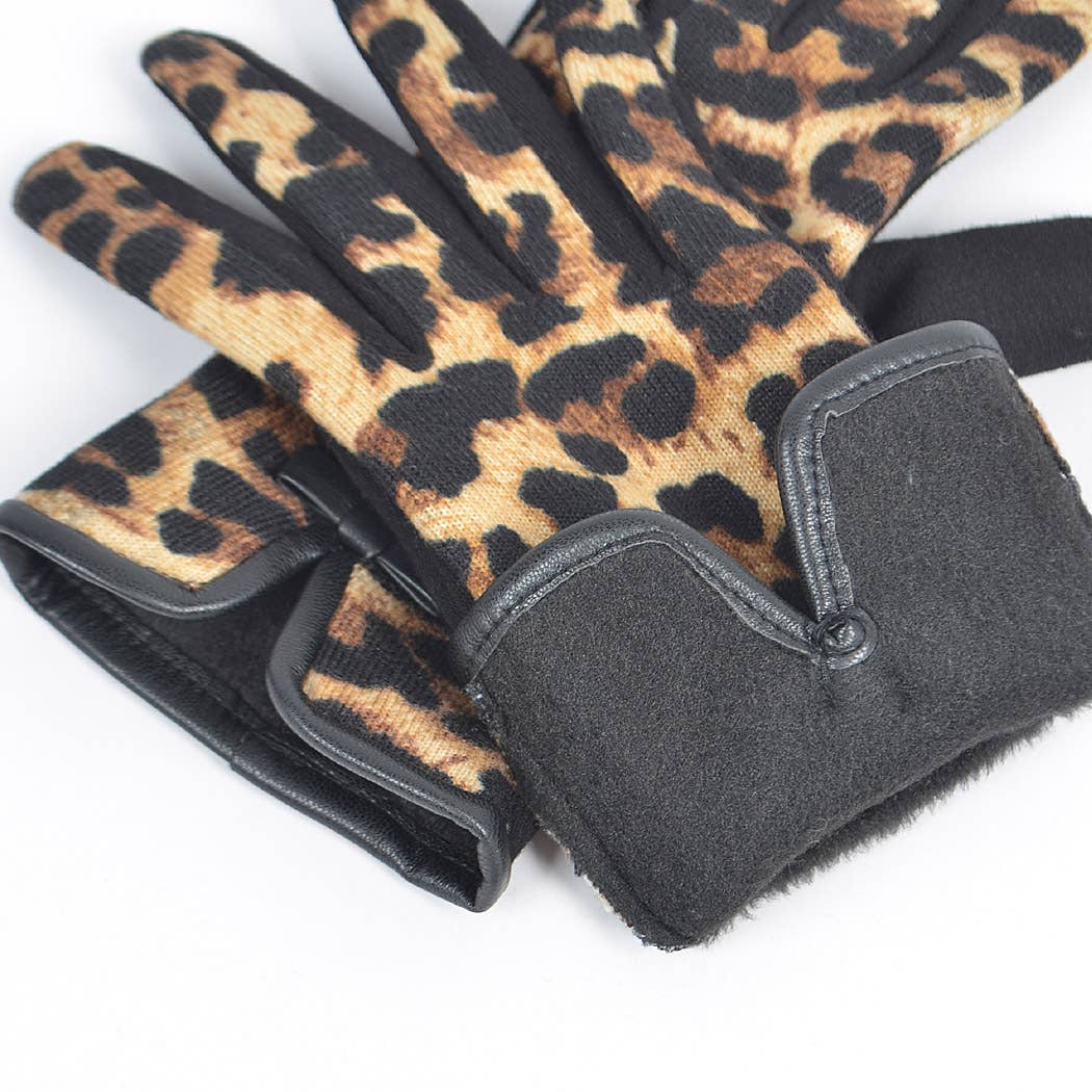 Plaid Pattern Gloves