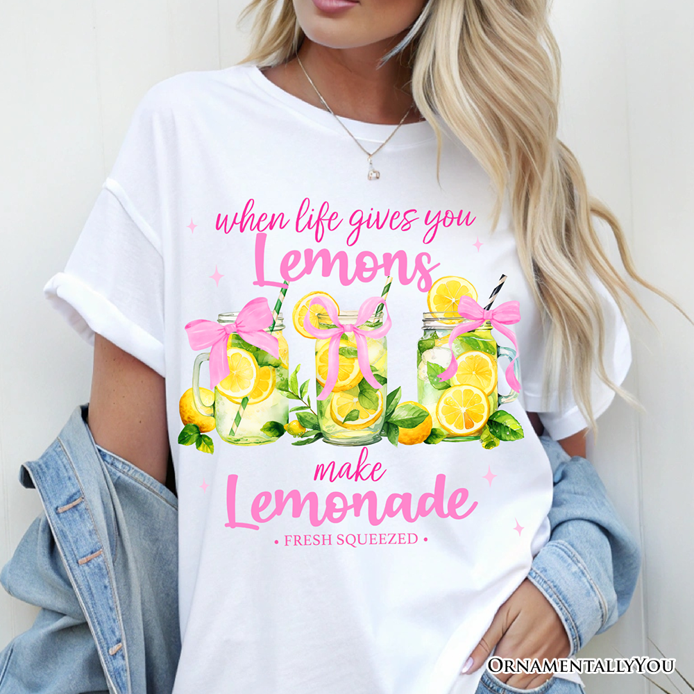 When Life Gives You Lemons Make Lemonade Summer Girl Tee