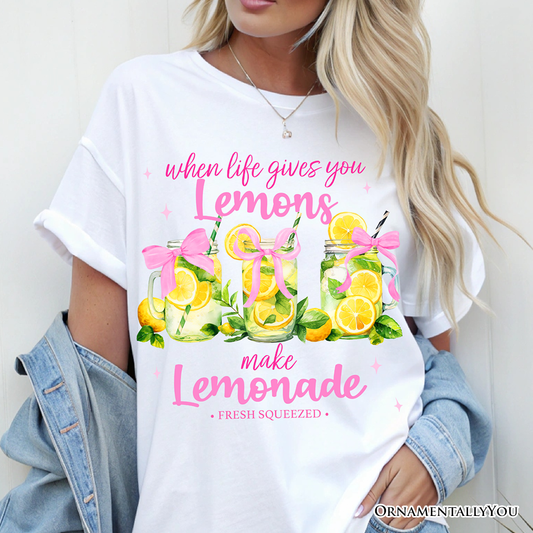 When Life Gives You Lemons Make Lemonade Summer Girl Tee