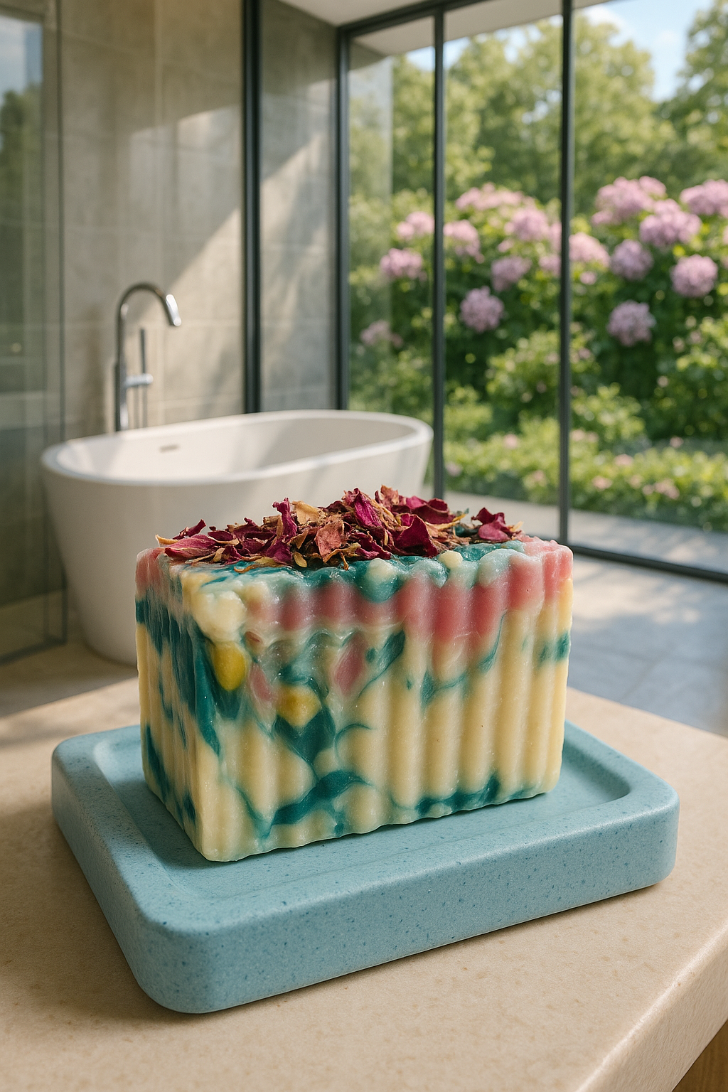 Sweet Garden Soap cold process natural vegan handmade