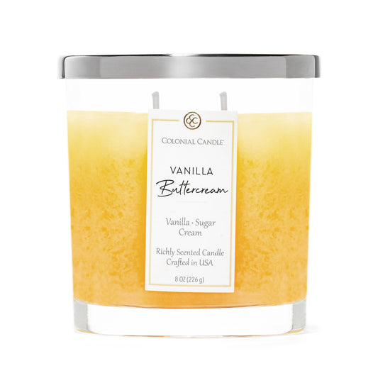 Signature Oval Vanilla Buttercream, 2 Wick, 8oz