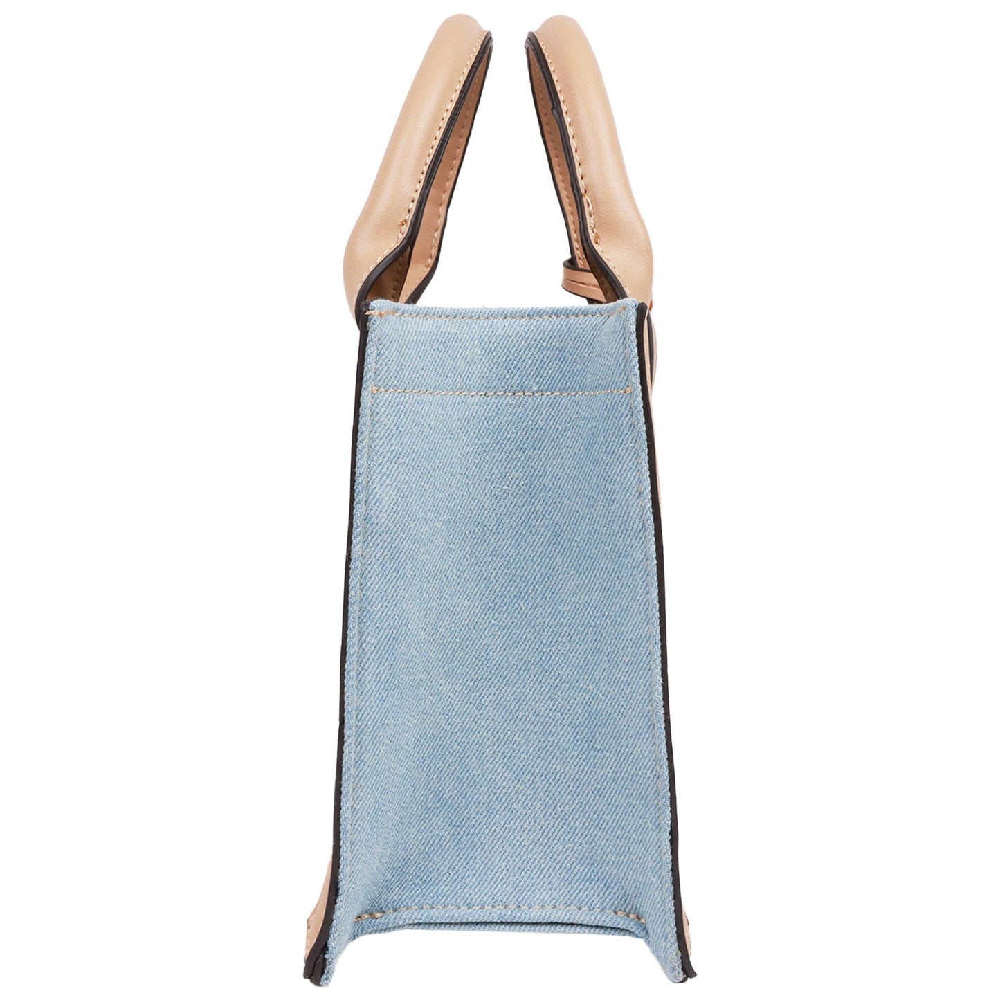 True Religion Bombe Logo Denim Tote