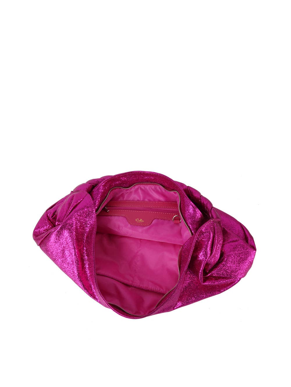 Fashionable sparkling hobo shoulder bag