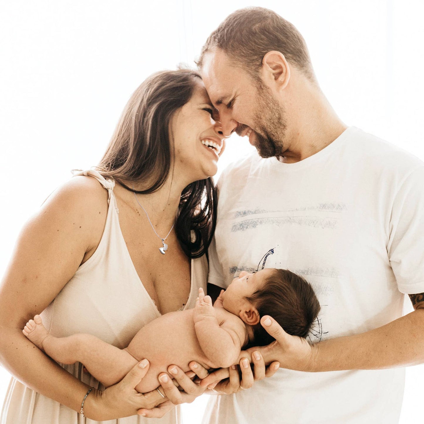 To an Amazing New Mom Sterling Silver Mother's Day Necklace
