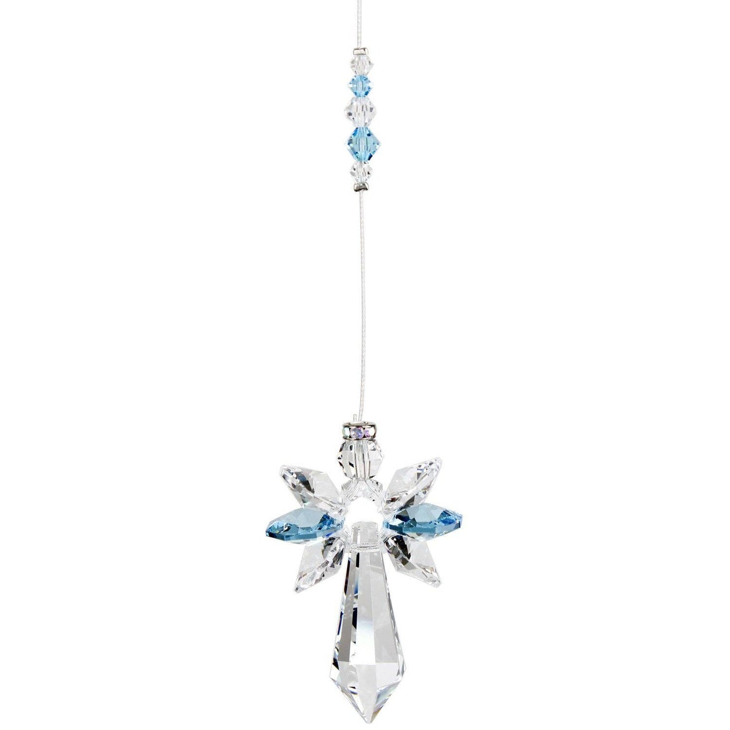 Crystal Guardian Angel™ - Large, Aquamarine