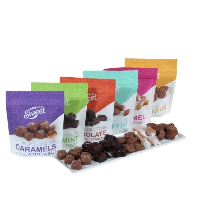 Forever Sweet Milk Caramel With Sea Salt Pouch Bag, 5.25 oz