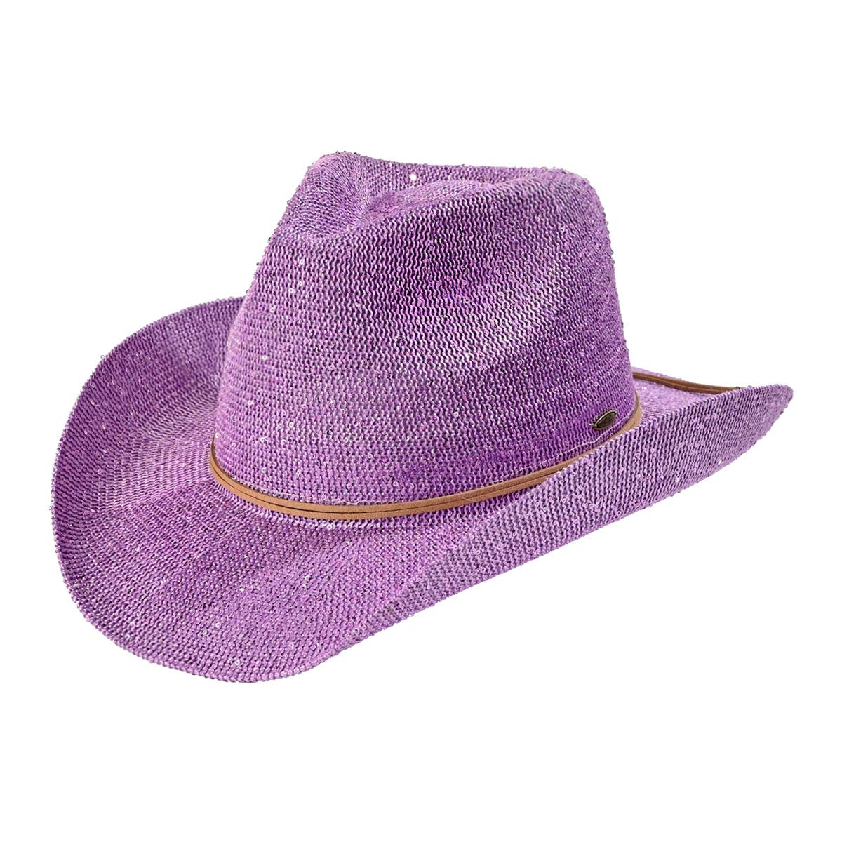 CC SEQUIN COWBOY HAT, CBC 03