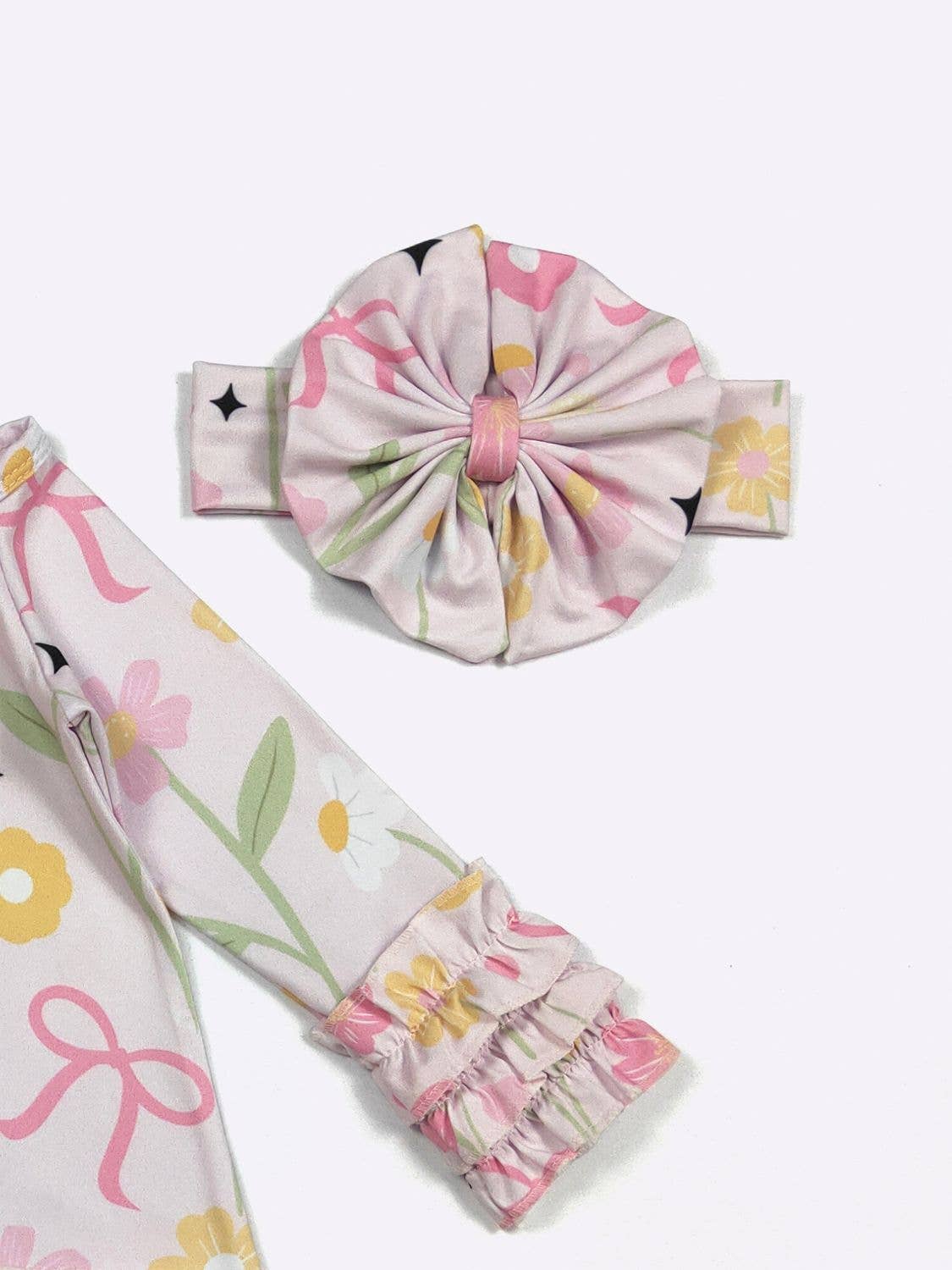 Bouquets in the Spring Baby Gown