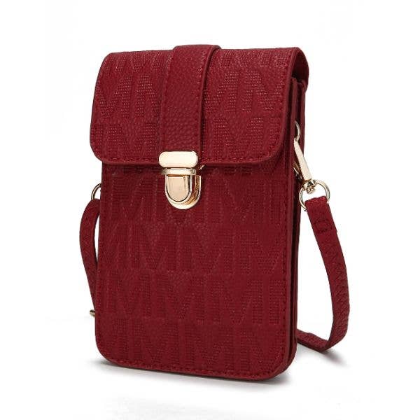 MKF Collection Ulla Signature XL Phone Wallet Crossbody by M