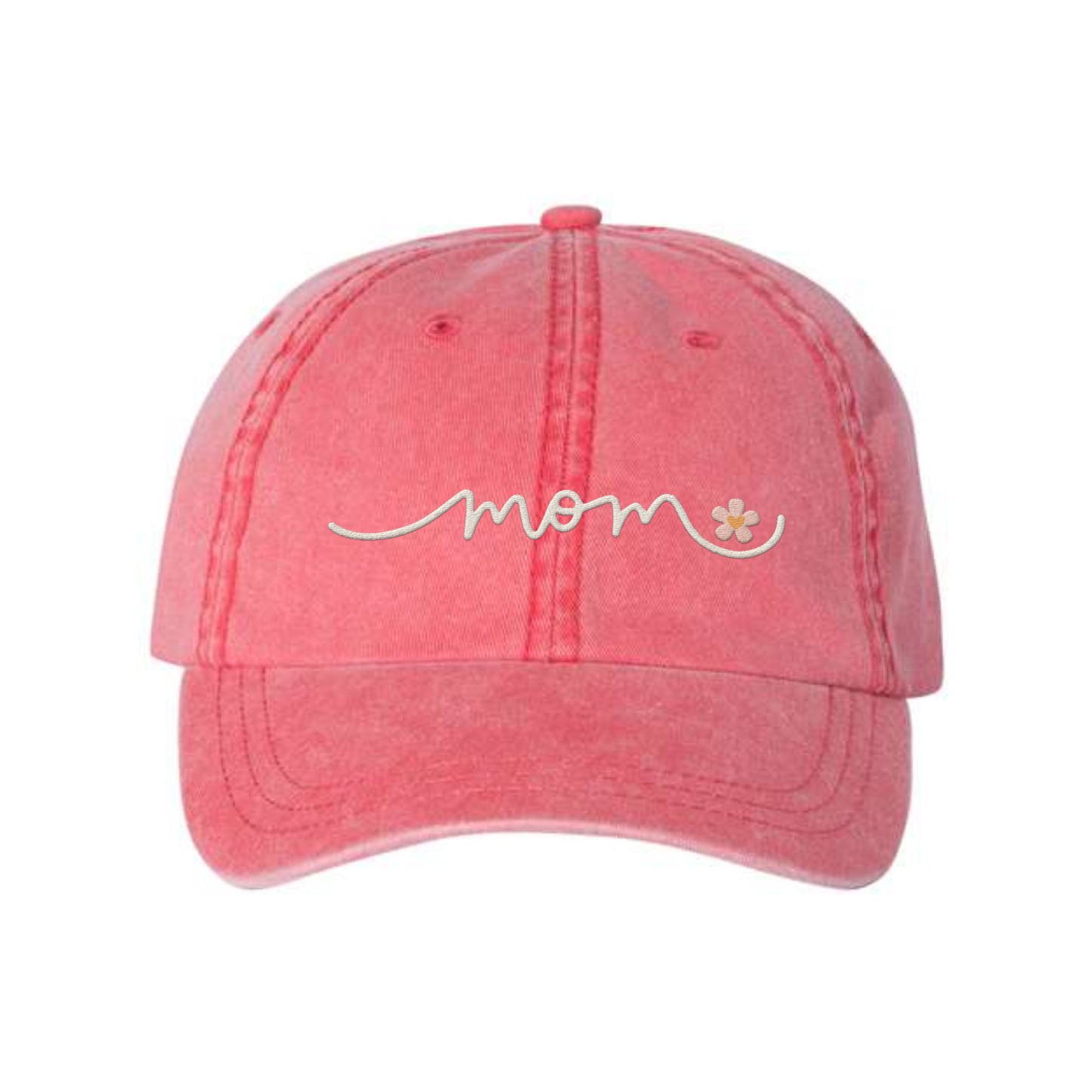Embroidered Mom Baseball Cap, Mom Hat