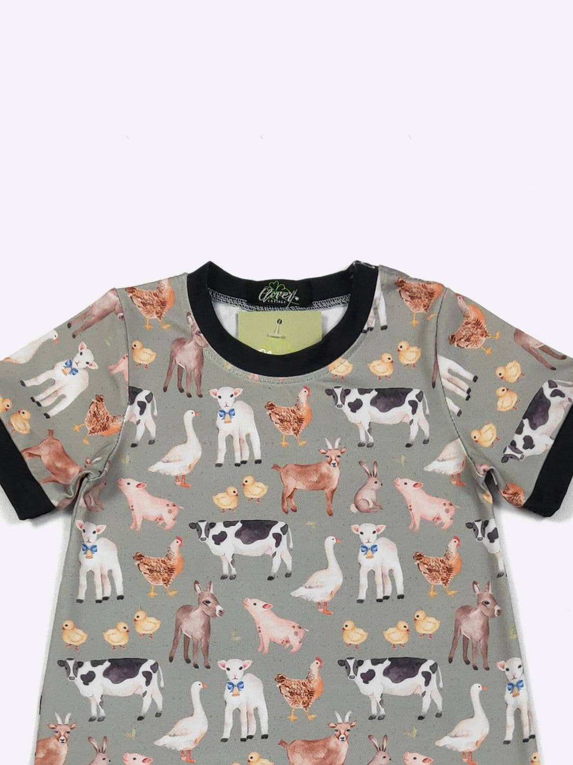 Country Critters Boy Romper
