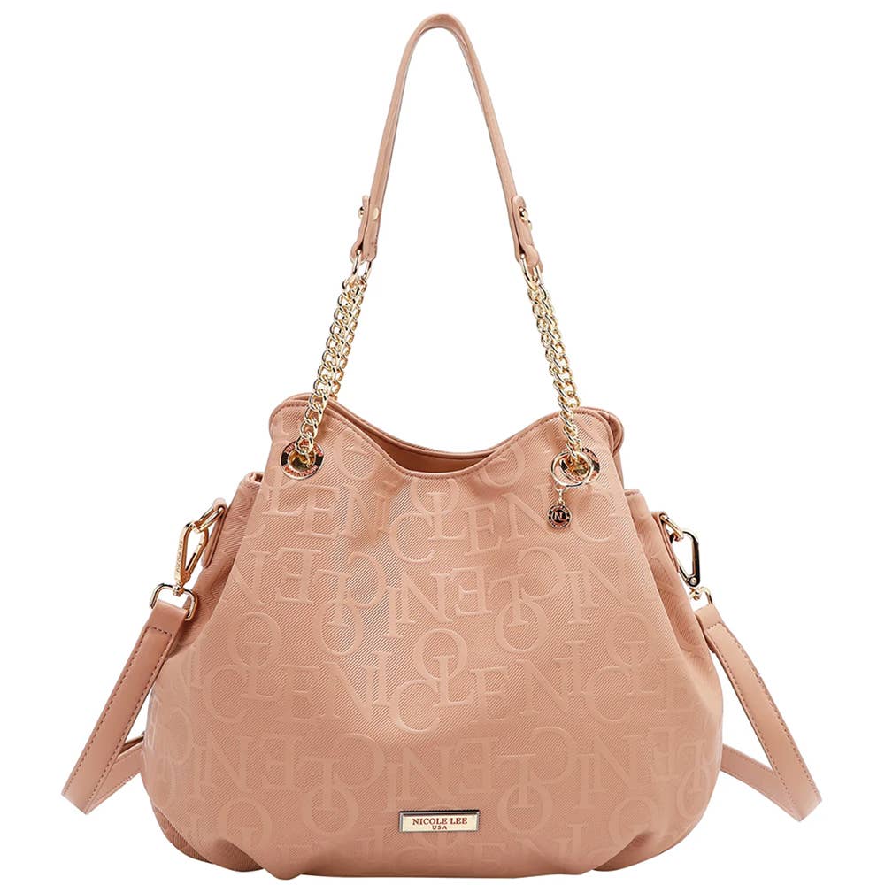 EMBOSSED ELEGANCE HANDBAG, EMB 17512