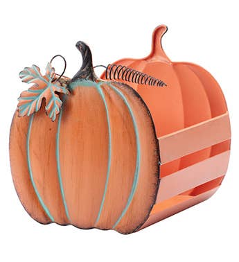 Pumpkin Basket Planter Set · Set of 3  Fall Item # 77959
