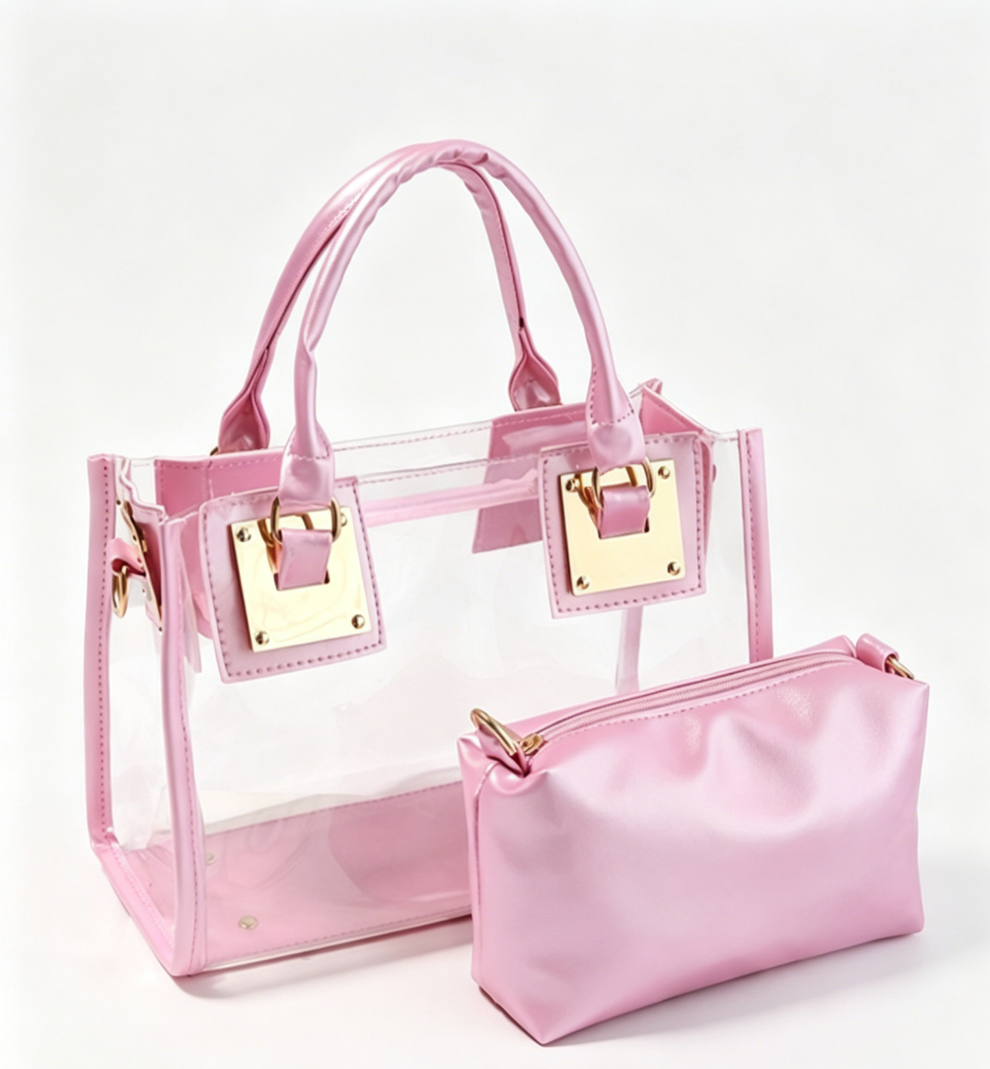 Clear Stadium Bag PVC Handbag Crossbody
