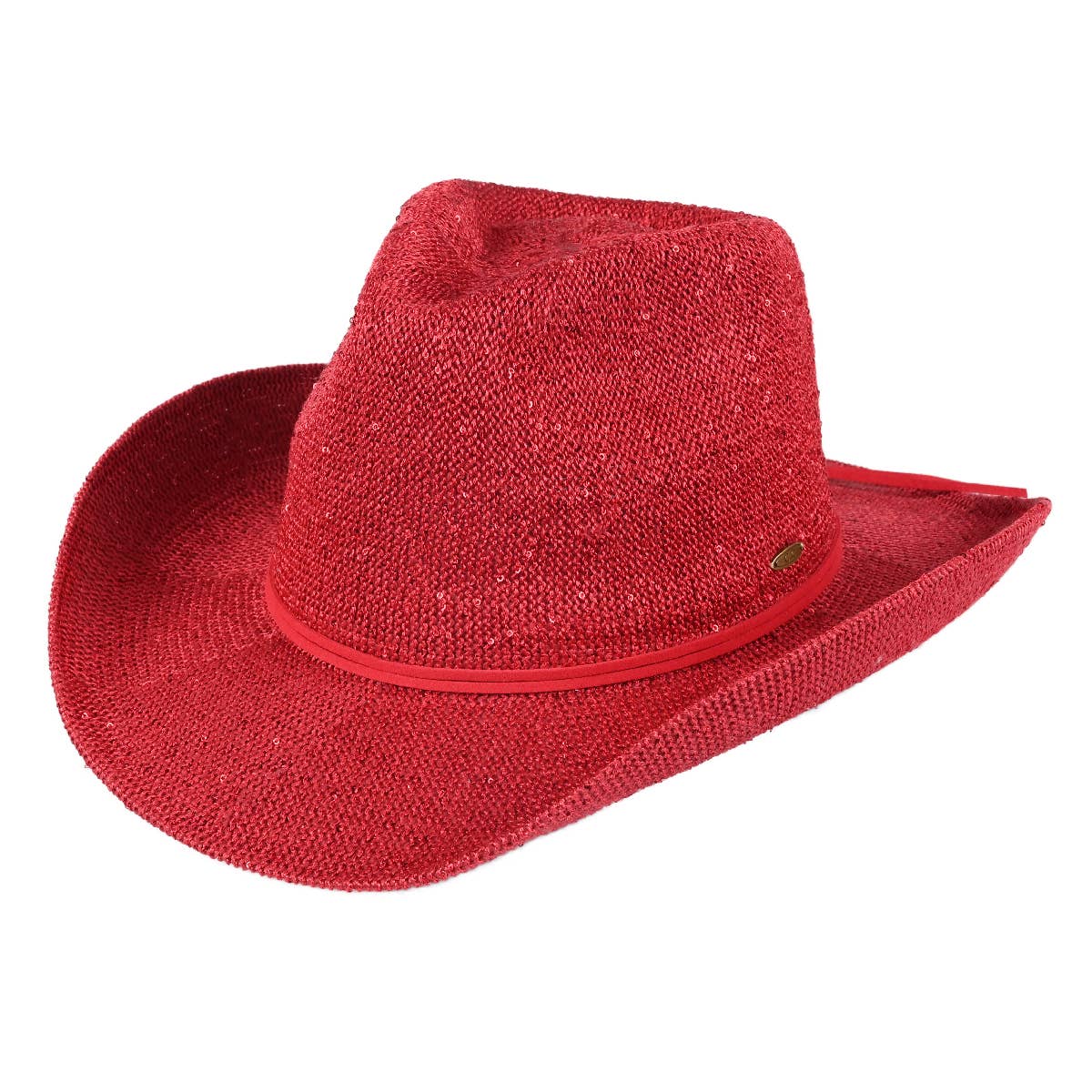 CC SEQUIN COWBOY HAT, CBC 03