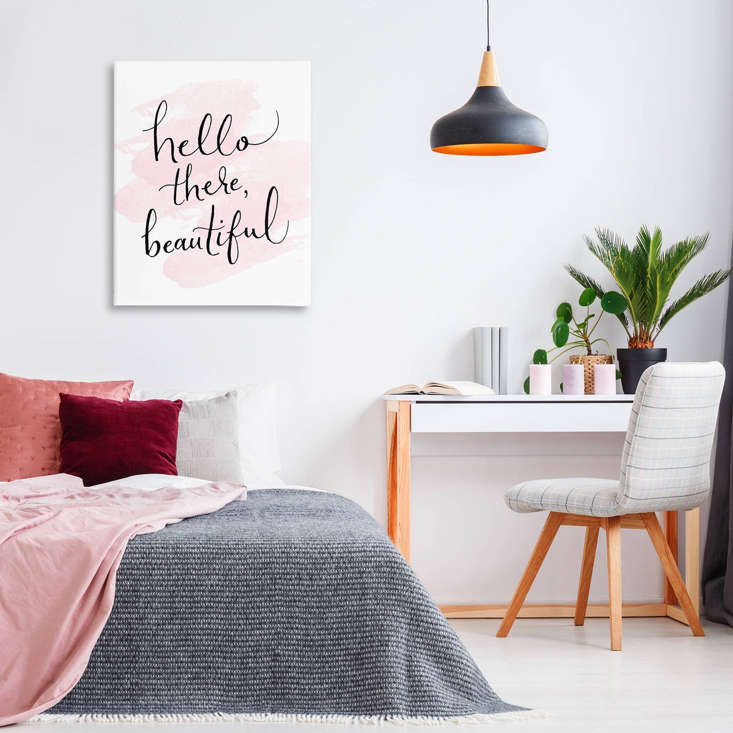 Hello There Beautiful - Unframed Wall Art