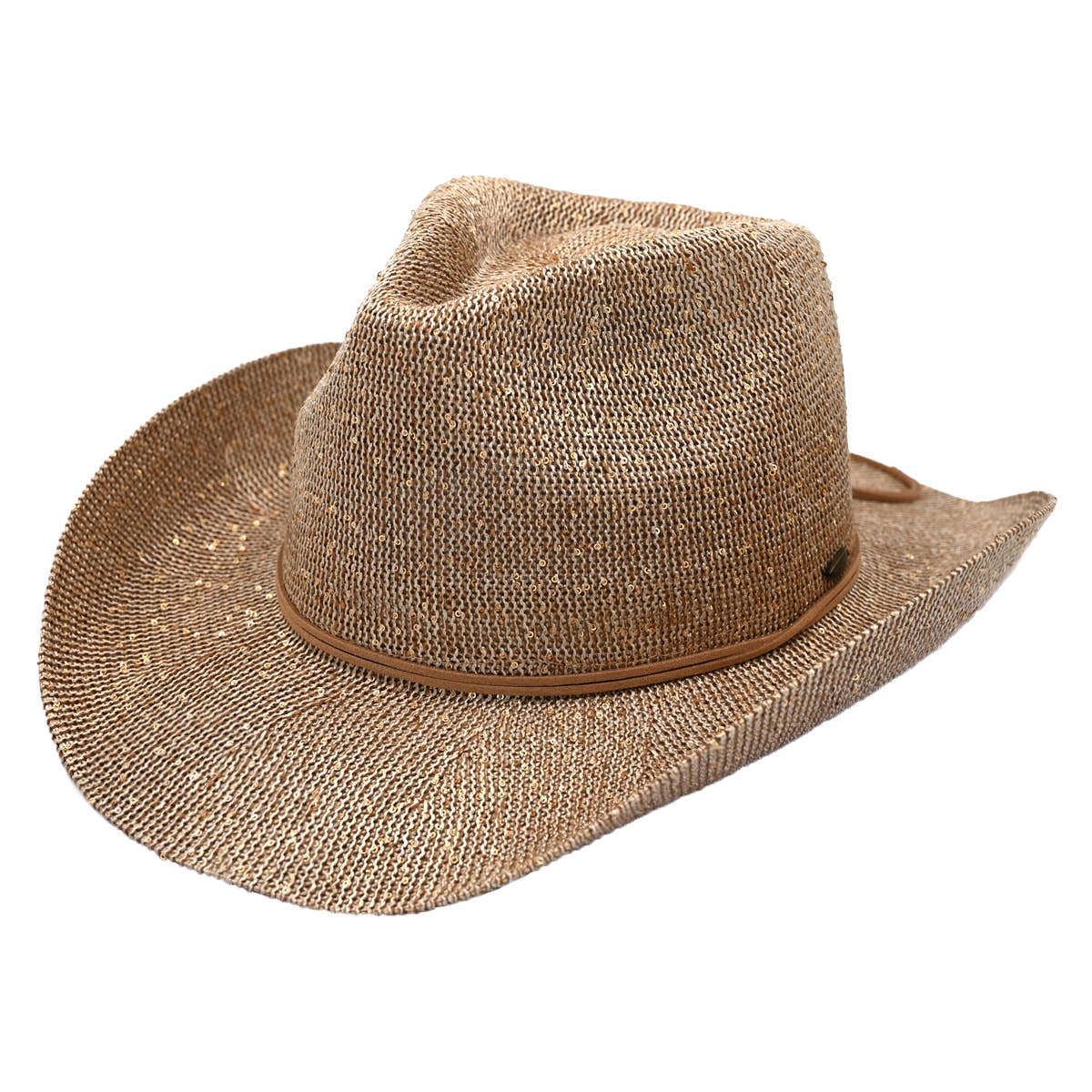 CC SEQUIN COWBOY HAT, CBC 03