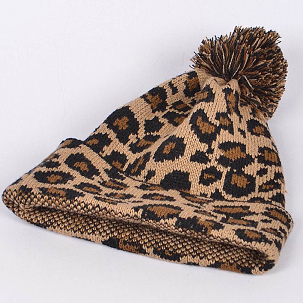 Adjustable Leopard Beanie.
AMH1522
