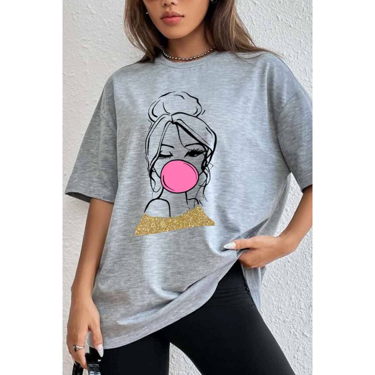 FACE GLEELER WOMEN GRAPHIC TEE