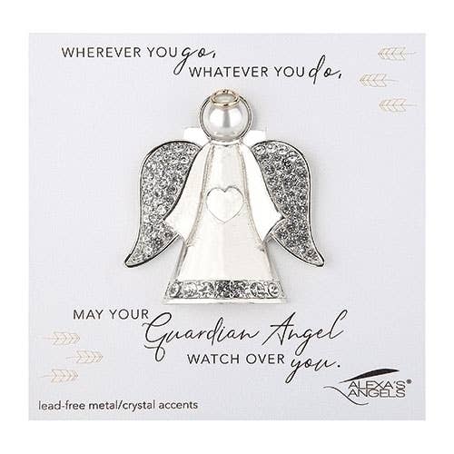 2 H Silver Bedside Angel Gift Bag