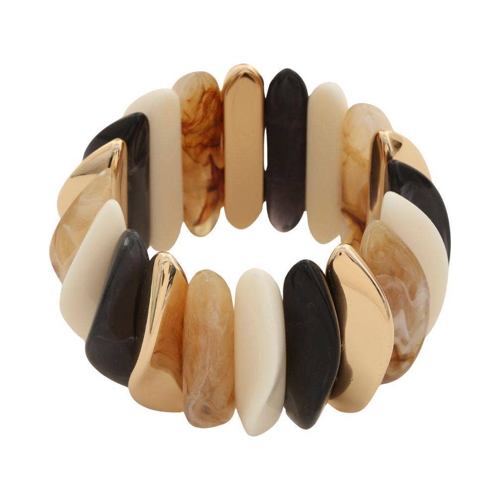 Bold Resin Chunky Bracelet Collection 1NJB-5087