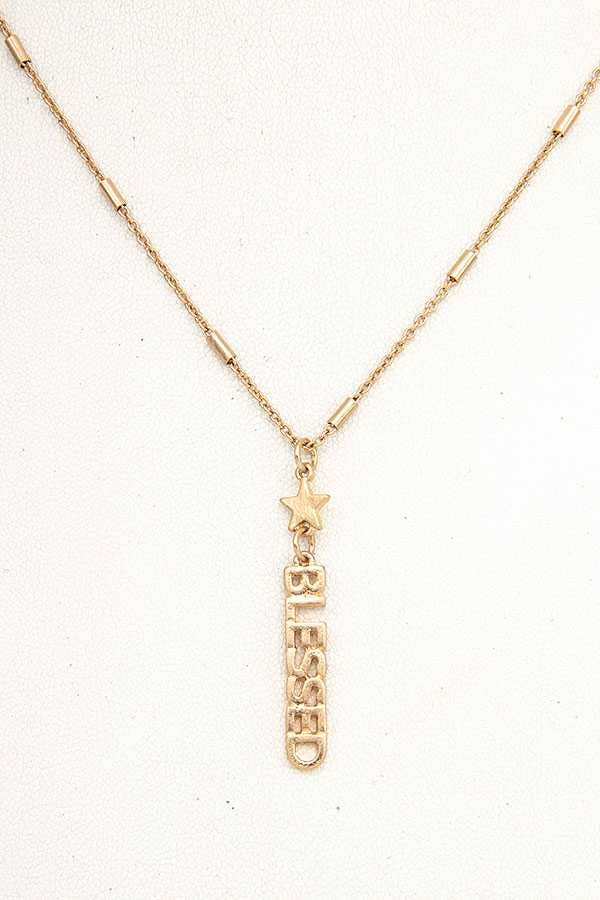 STAR BLESSED PENDANT NECKLACE 194961