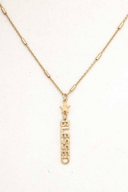 STAR BLESSED PENDANT NECKLACE 194961